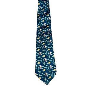 Save The Children Tie Silk  Rain Forest Theme